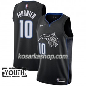 Dres Orlando Magic Evan Fournier 10 Nike 2018-19 City Edition Crna Swingman - Dječji